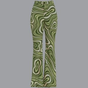 Finesse Cassie Mint Groovy Pants